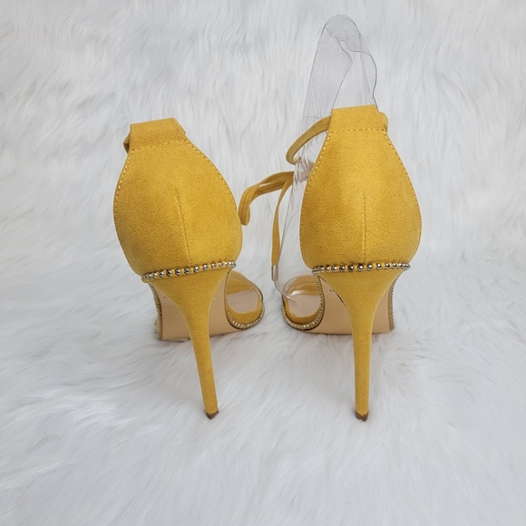 Stiletto heeled sandals lace up. - Picture 3 of 10